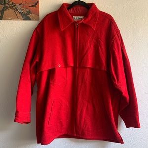 Vintage L.L. Bean Wool Zip-up